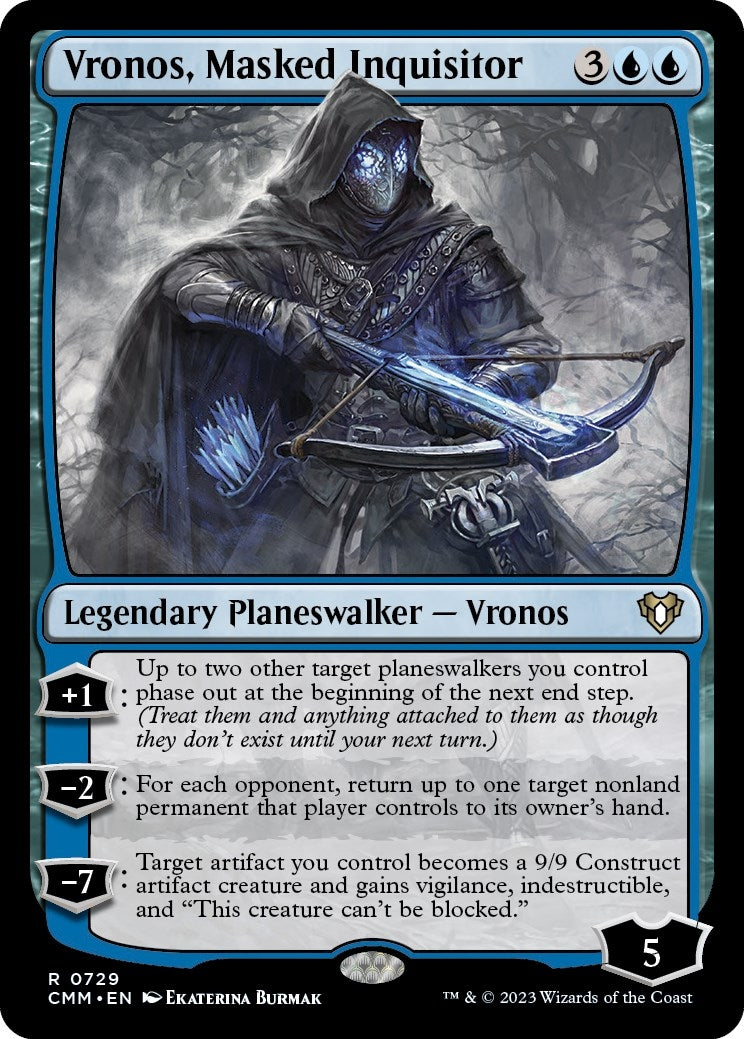Image for Vronos, Masked Inquisitor (Commander Masters) (729) - Magic: The Gathering