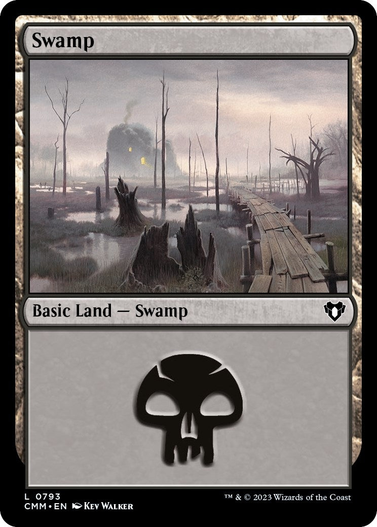 Image for Swamp (0793) (Commander Masters) (793) - Magic: The Gathering