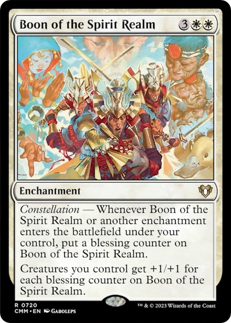 Image for Boon of the Spirit Realm (Commander Masters) (720) - Magic: The Gathering