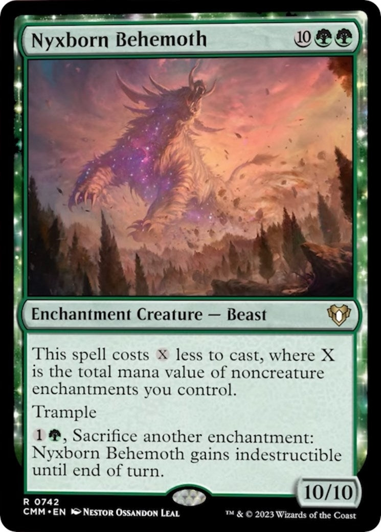 Image for Nyxborn Behemoth (Commander Masters) (742) - Magic: The Gathering