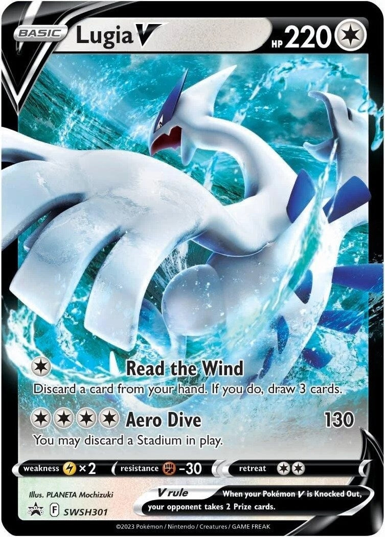 Image for Lugia V - SWSH301 (SWSH: Sword & Shield Promo Cards) (SWSH301) - Pokemon