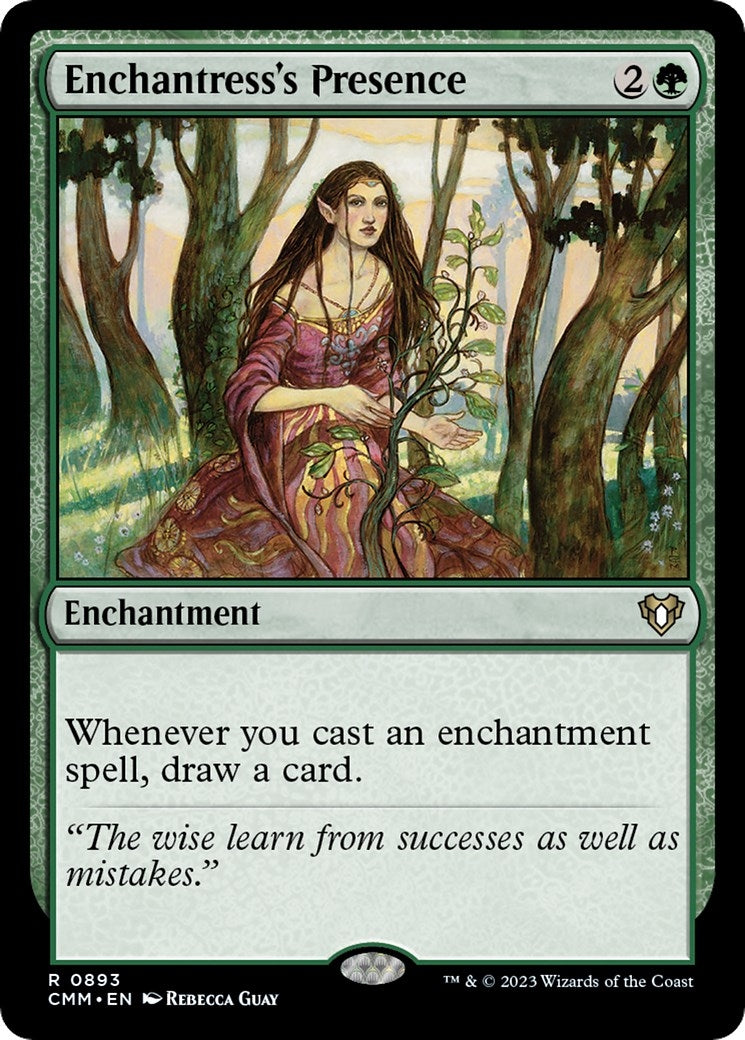 Image for Enchantress's Presence (Commander Masters) (893) - Magic: The Gathering