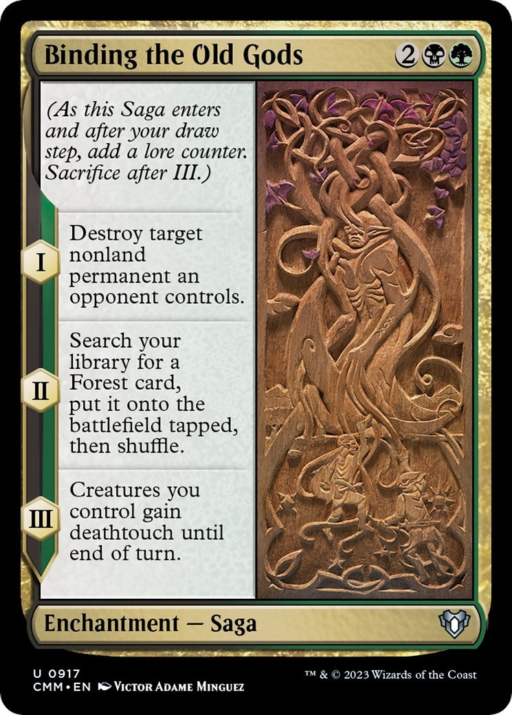Image for Binding the Old Gods (Commander Masters) (917) - Magic: The Gathering
