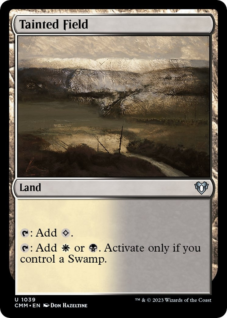 Image for Tainted Field (Commander Masters) (1039) - Magic: The Gathering