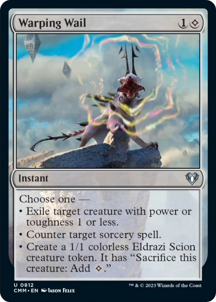 Image for Warping Wail (Commander Masters) (812) - Magic: The Gathering