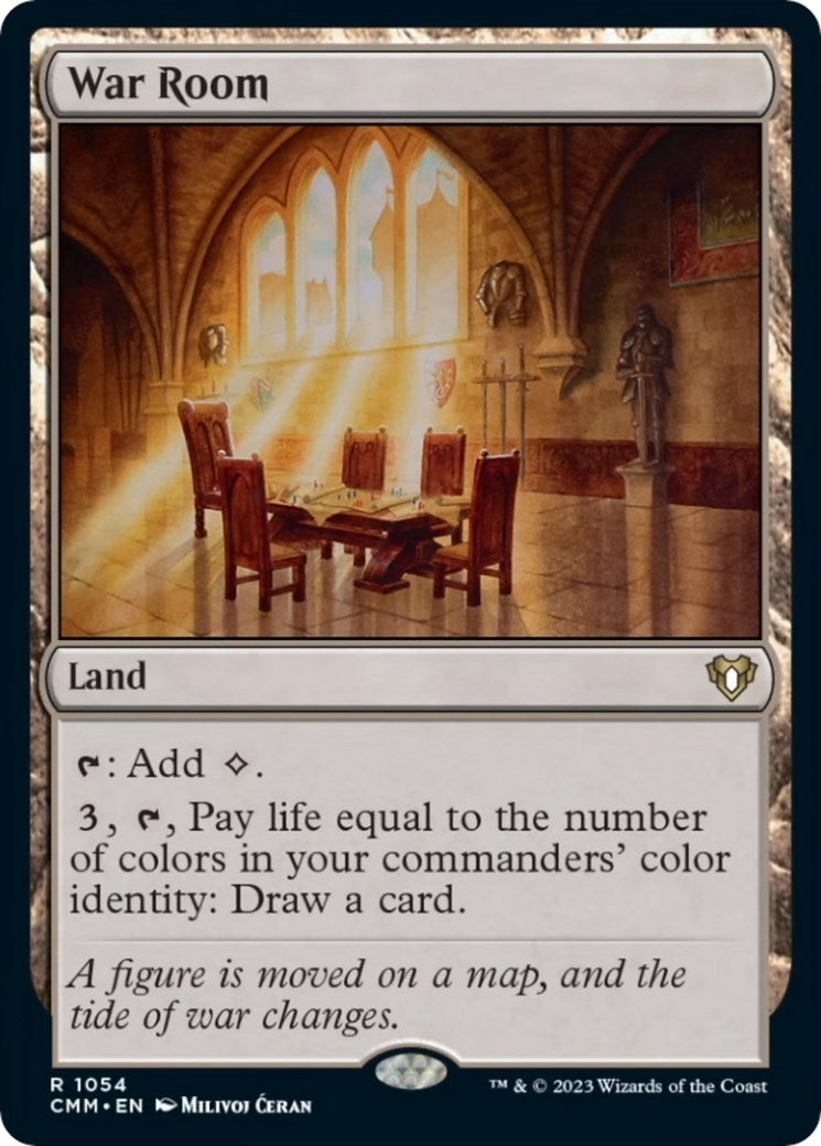 Image for War Room (Commander Masters) (1054) - Magic: The Gathering