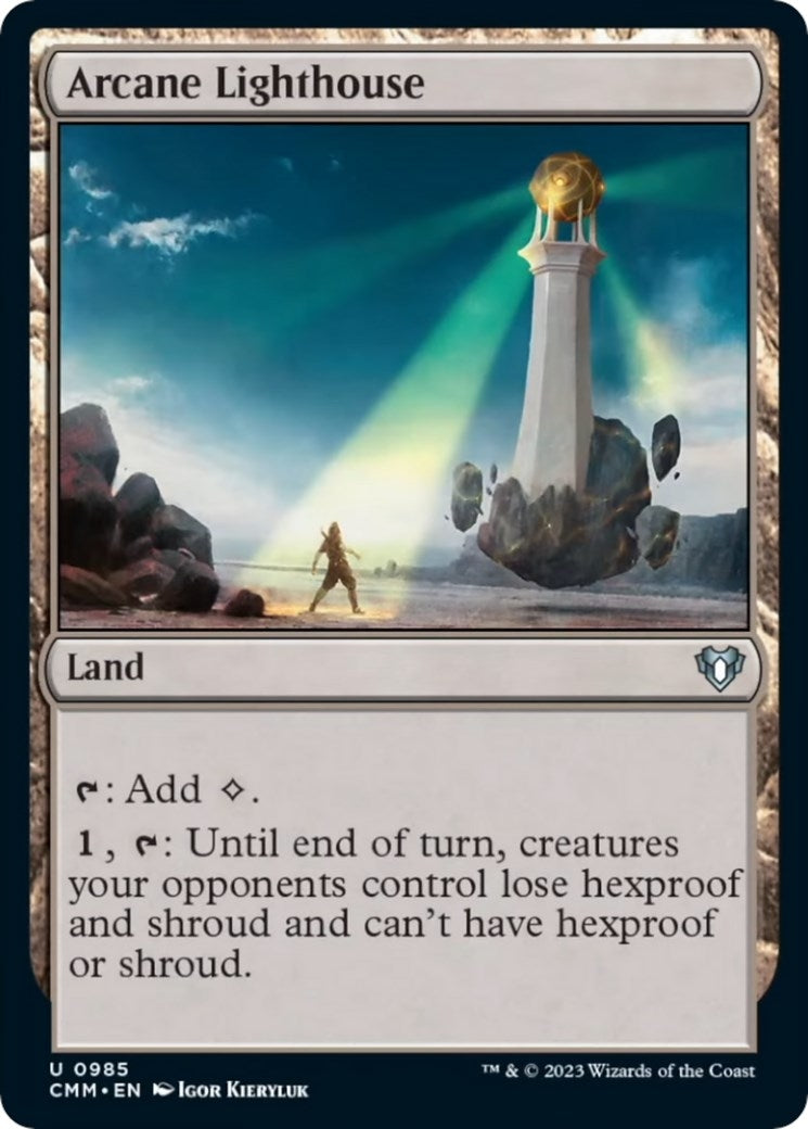 Image for Arcane Lighthouse (Commander Masters) (985) - Magic: The Gathering
