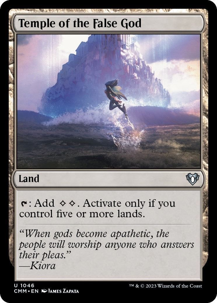 Image for Temple of the False God (Commander Masters) (1046) - Magic: The Gathering