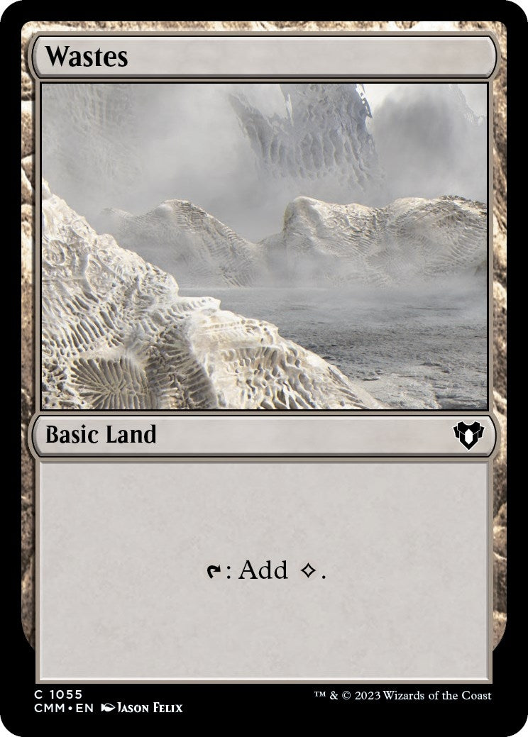 Image for Wastes (1055) (Commander Masters) (1055) - Magic: The Gathering