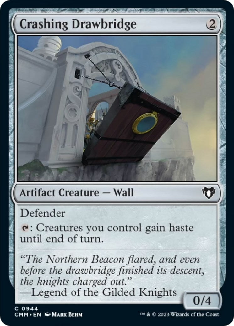 Image for Crashing Drawbridge (Commander Masters) (944) - Magic: The Gathering