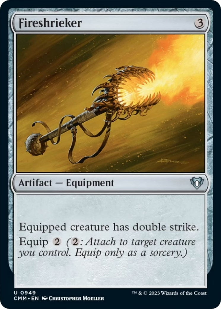 Image for Fireshrieker (Commander Masters) (949) - Magic: The Gathering