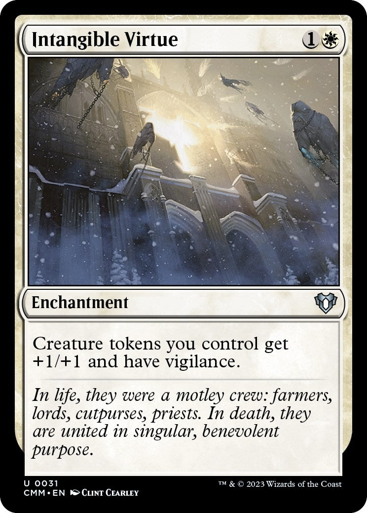 Image for Intangible Virtue (Commander Masters) (31) - Magic: The Gathering