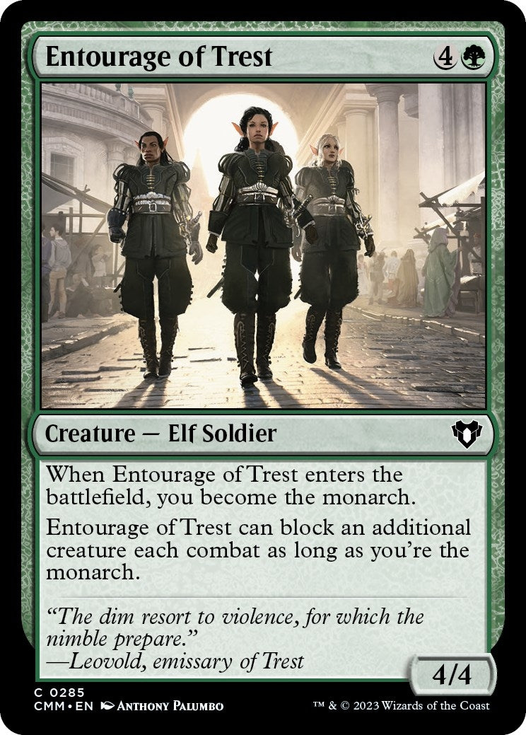 Image for Entourage of Trest (Commander Masters) (285) - Magic: The Gathering