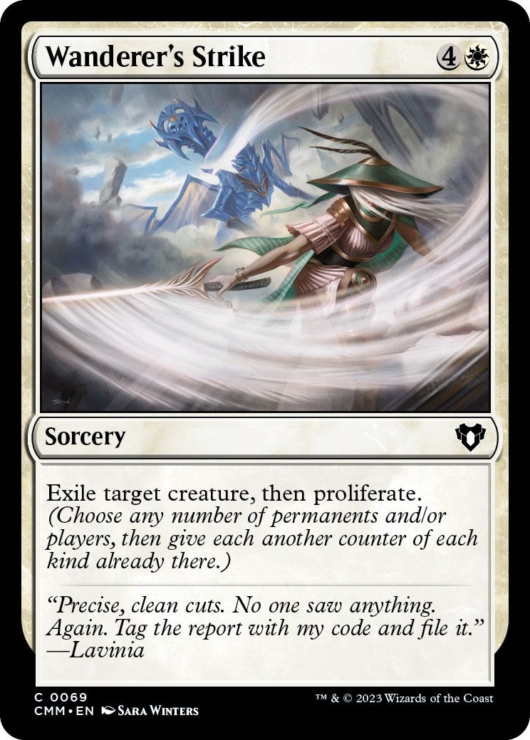 Image for Wanderer's Strike (Commander Masters) (69) - Magic: The Gathering