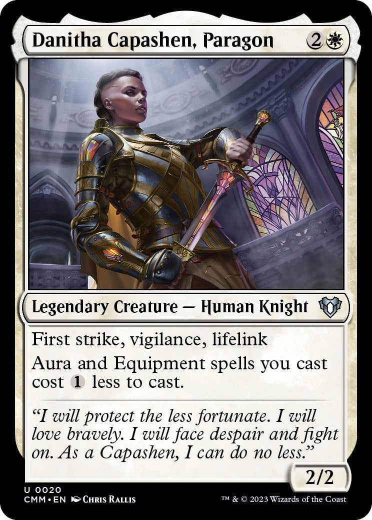 Image for Danitha Capashen, Paragon (Commander Masters) (20) - Magic: The Gathering