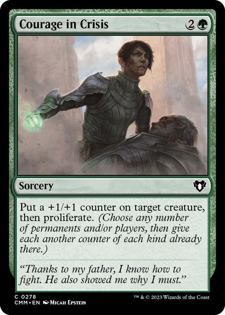 Image for Courage in Crisis (Commander Masters) (278) - Magic: The Gathering