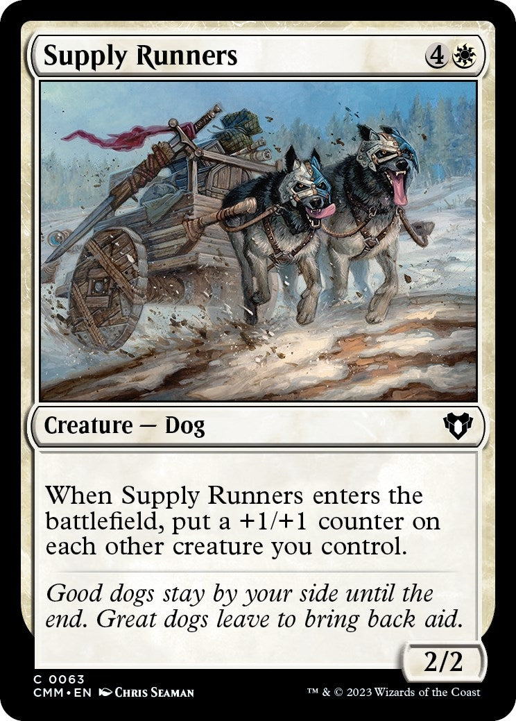 Image for Supply Runners (Commander Masters) (63) - Magic: The Gathering