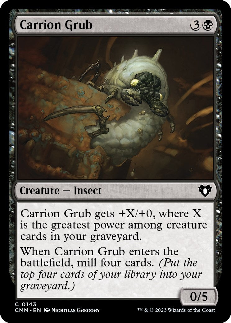 Image for Carrion Grub (Commander Masters) (143) - Magic: The Gathering
