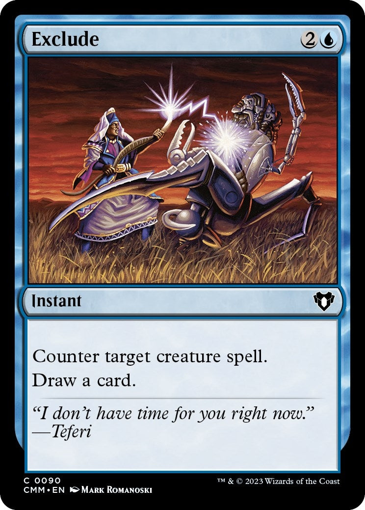 Image for Exclude (Commander Masters) (90) - Magic: The Gathering
