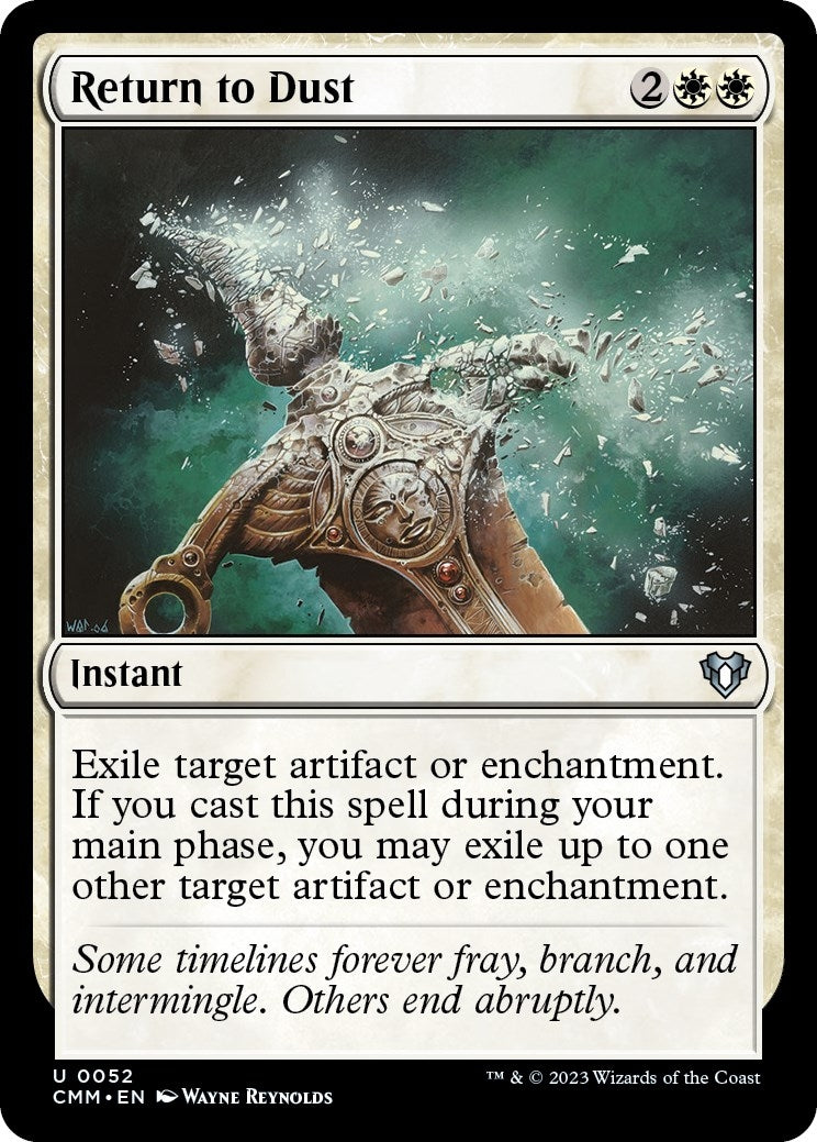 Image for Return to Dust (Commander Masters) (52) - Magic: The Gathering