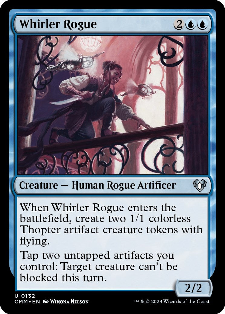Image for Whirler Rogue (Commander Masters) (132) - Magic: The Gathering