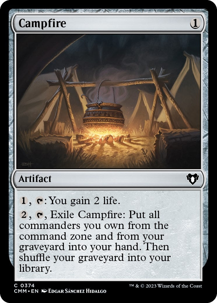 Image for Campfire (Commander Masters) (374) - Magic: The Gathering