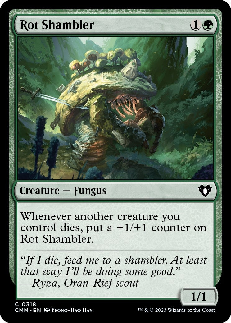 Image for Rot Shambler (Commander Masters) (318) - Magic: The Gathering