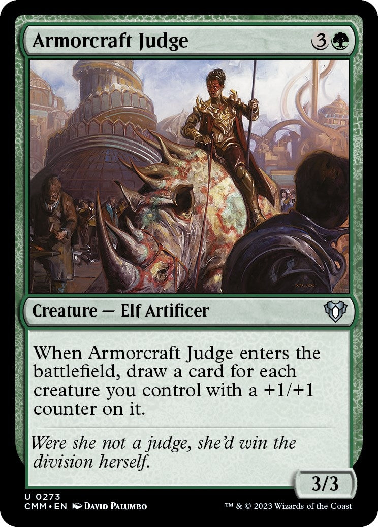 Image for Armorcraft Judge (Commander Masters) (273) - Magic: The Gathering
