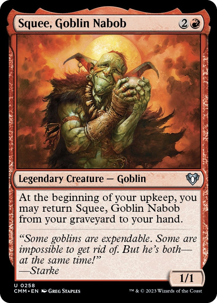 Image for Squee, Goblin Nabob (Commander Masters) (258) - Magic: The Gathering