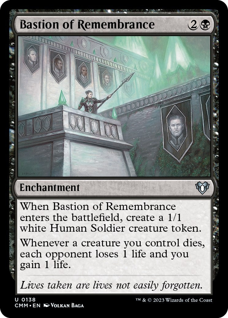 Image for Bastion of Remembrance (Commander Masters) (138) - Magic: The Gathering