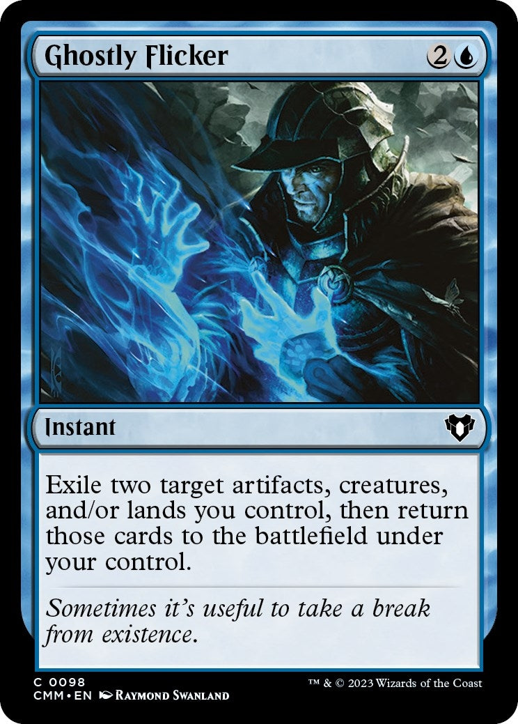 Image for Ghostly Flicker (Commander Masters) (98) - Magic: The Gathering