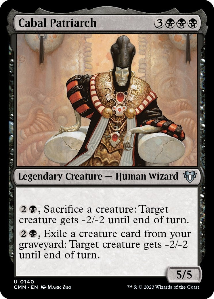 Image for Cabal Patriarch (Commander Masters) (140) - Magic: The Gathering