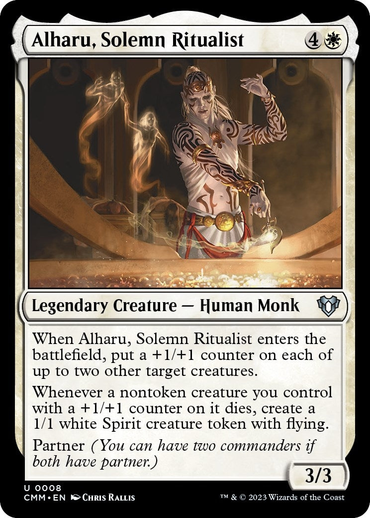 Image for Alharu, Solemn Ritualist (Commander Masters) (8) - Magic: The Gathering