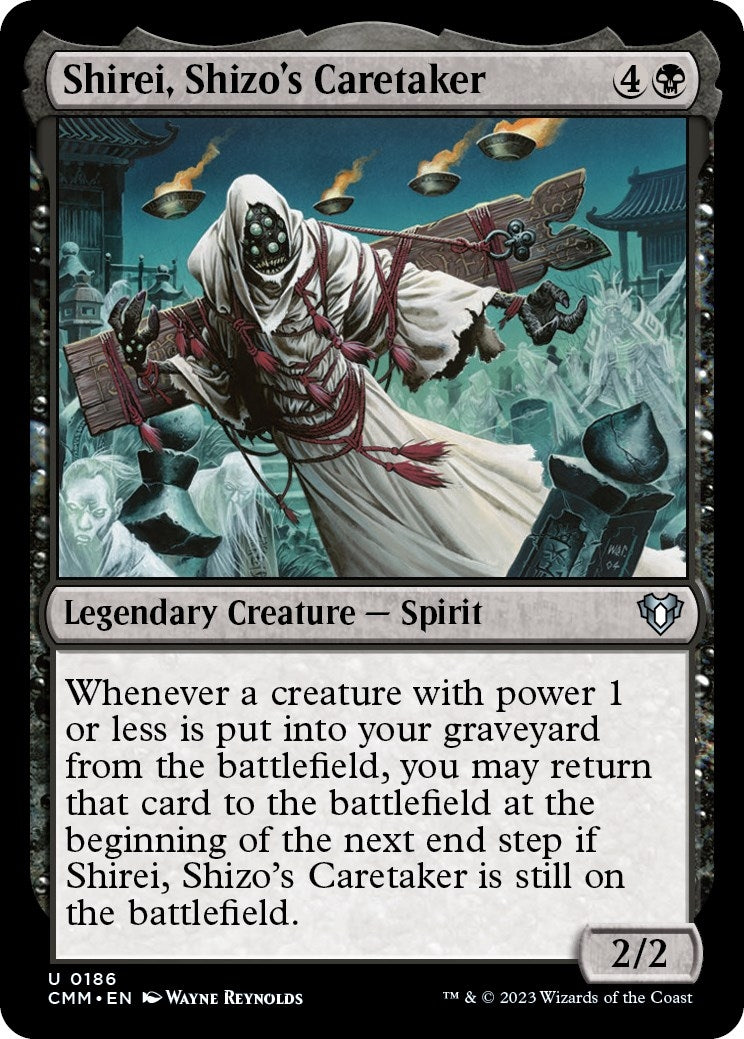 Image for Shirei, Shizo's Caretaker (Commander Masters) (186) - Magic: The Gathering