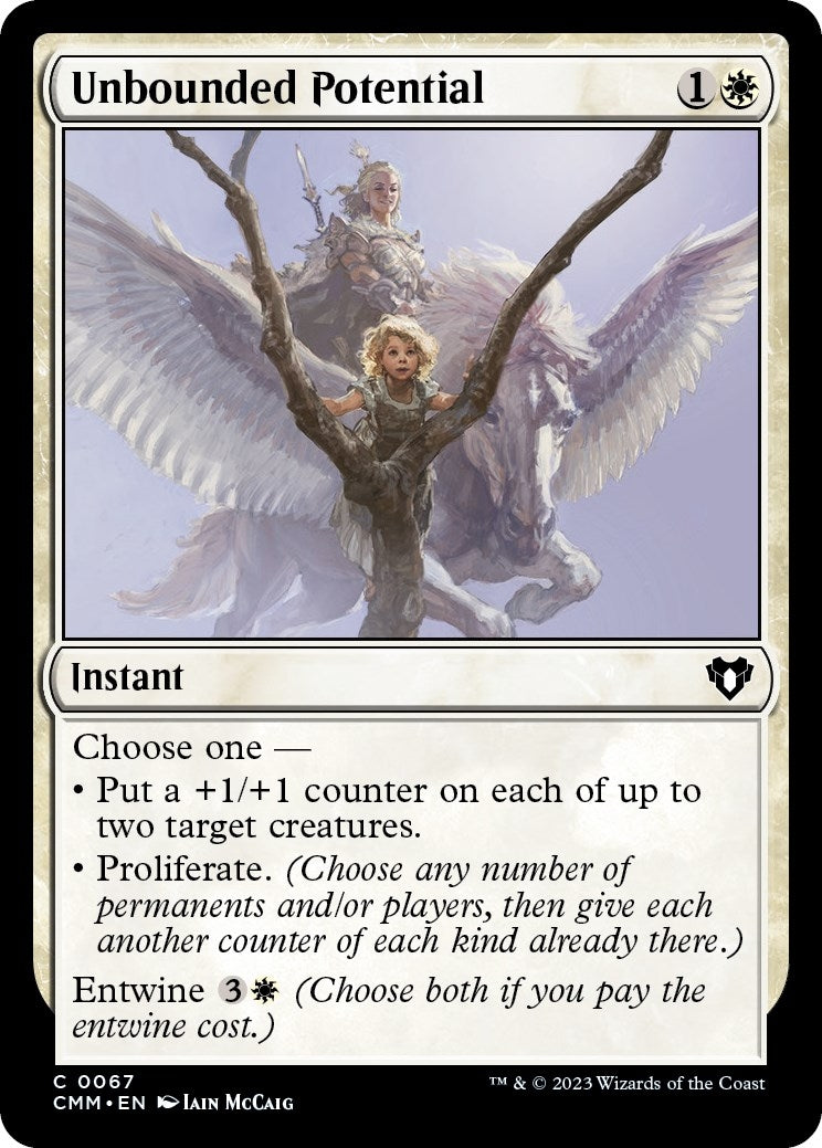 Image for Unbounded Potential (Commander Masters) (67) - Magic: The Gathering