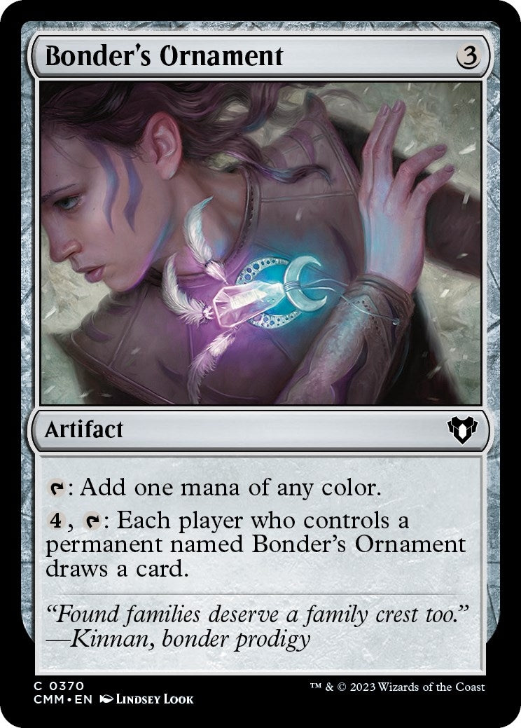 Image for Bonder's Ornament (Commander Masters) (370) - Magic: The Gathering