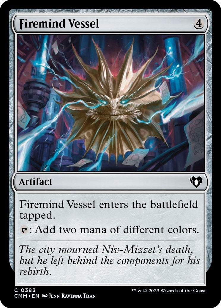 Image for Firemind Vessel (Commander Masters) (383) - Magic: The Gathering