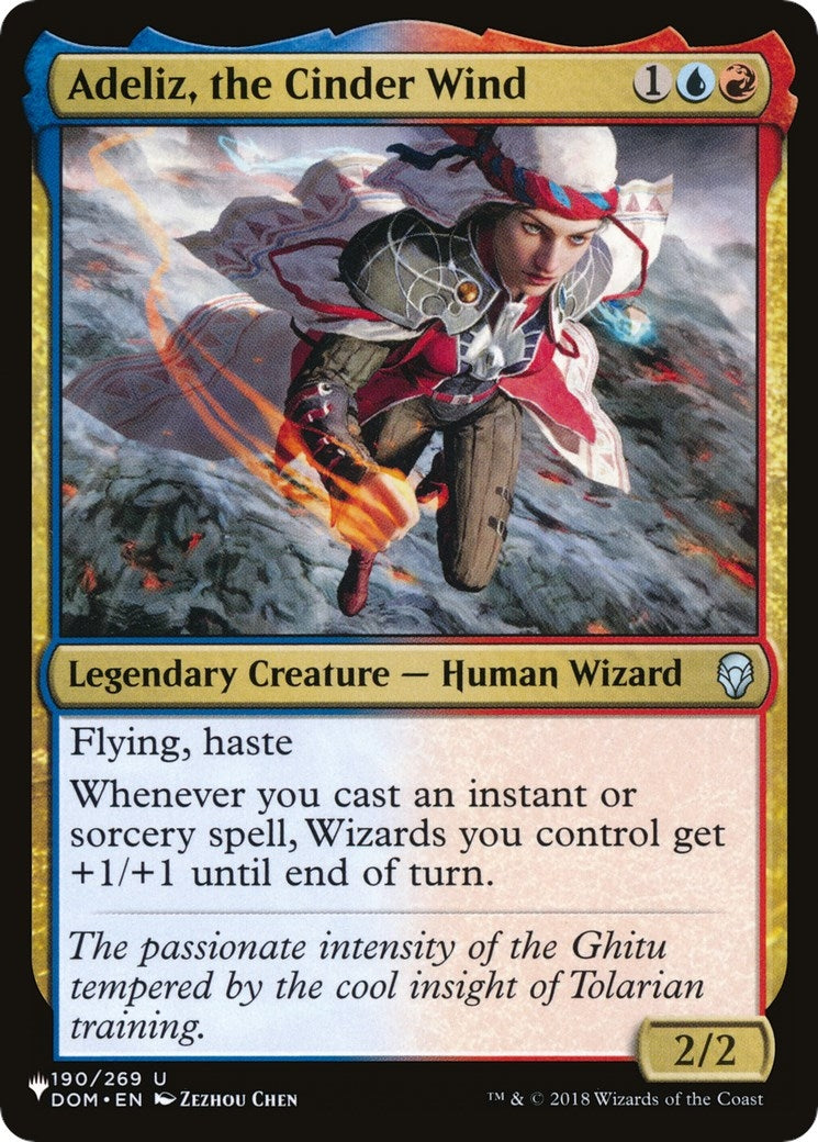 Image for Adeliz, the Cinder Wind (The List Reprints) (190/269) - Magic: The Gathering