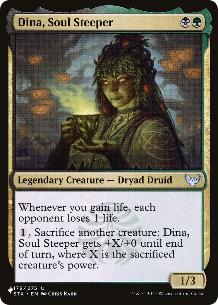Image for Dina, Soul Steeper (The List Reprints) (178/275) - Magic: The Gathering