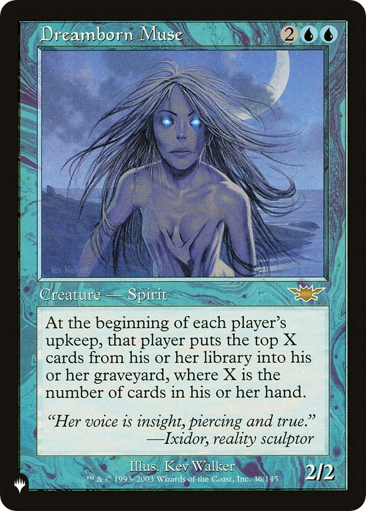 Image for Dreamborn Muse (The List Reprints) (36/145) - Magic: The Gathering