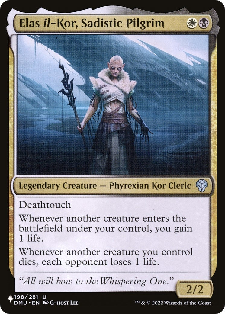 Image for Elas il-Kor, Sadistic Pilgrim (The List Reprints) (198/281) - Magic: The Gathering