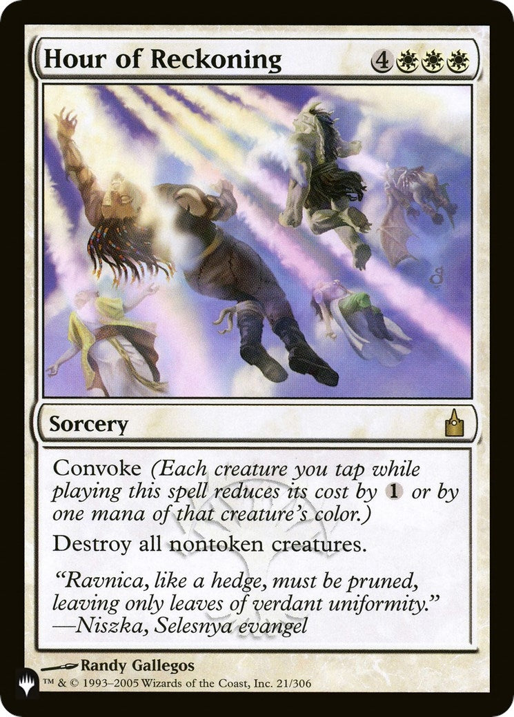 Image for Hour of Reckoning (The List Reprints) (21/306) - Magic: The Gathering