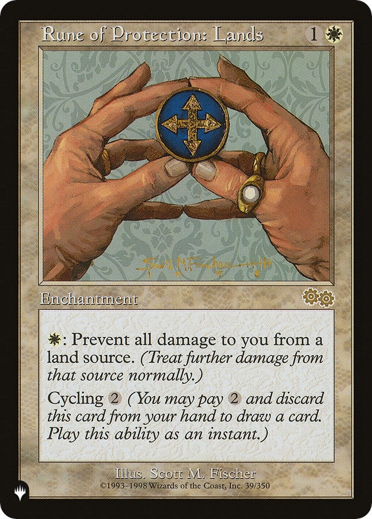 Image for Rune of Protection: Lands (The List Reprints) (39/350) - Magic: The Gathering