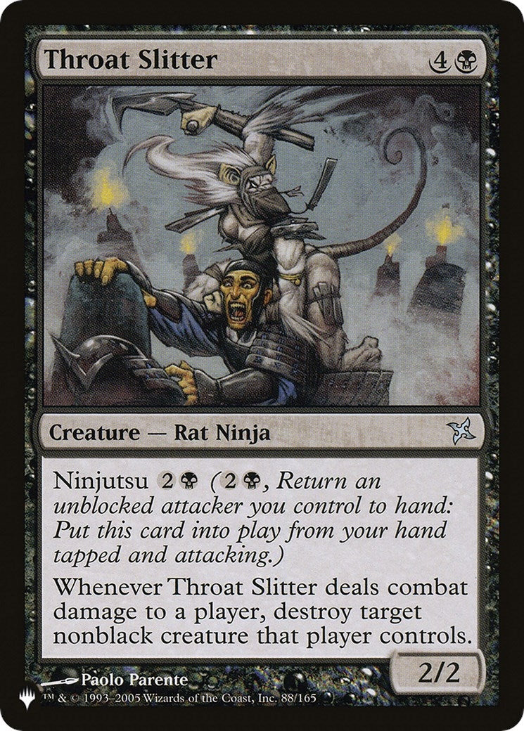Image for Throat Slitter (The List Reprints) (88/165) - Magic: The Gathering