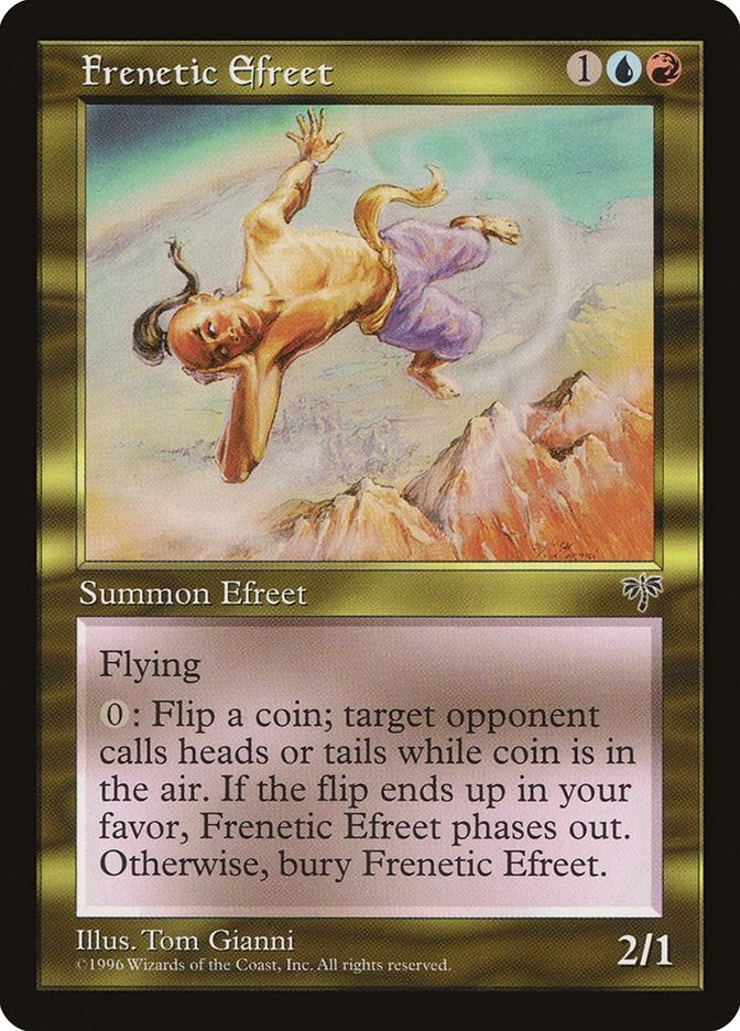 Image for Frenetic Efreet (Mirage) - Magic: The Gathering