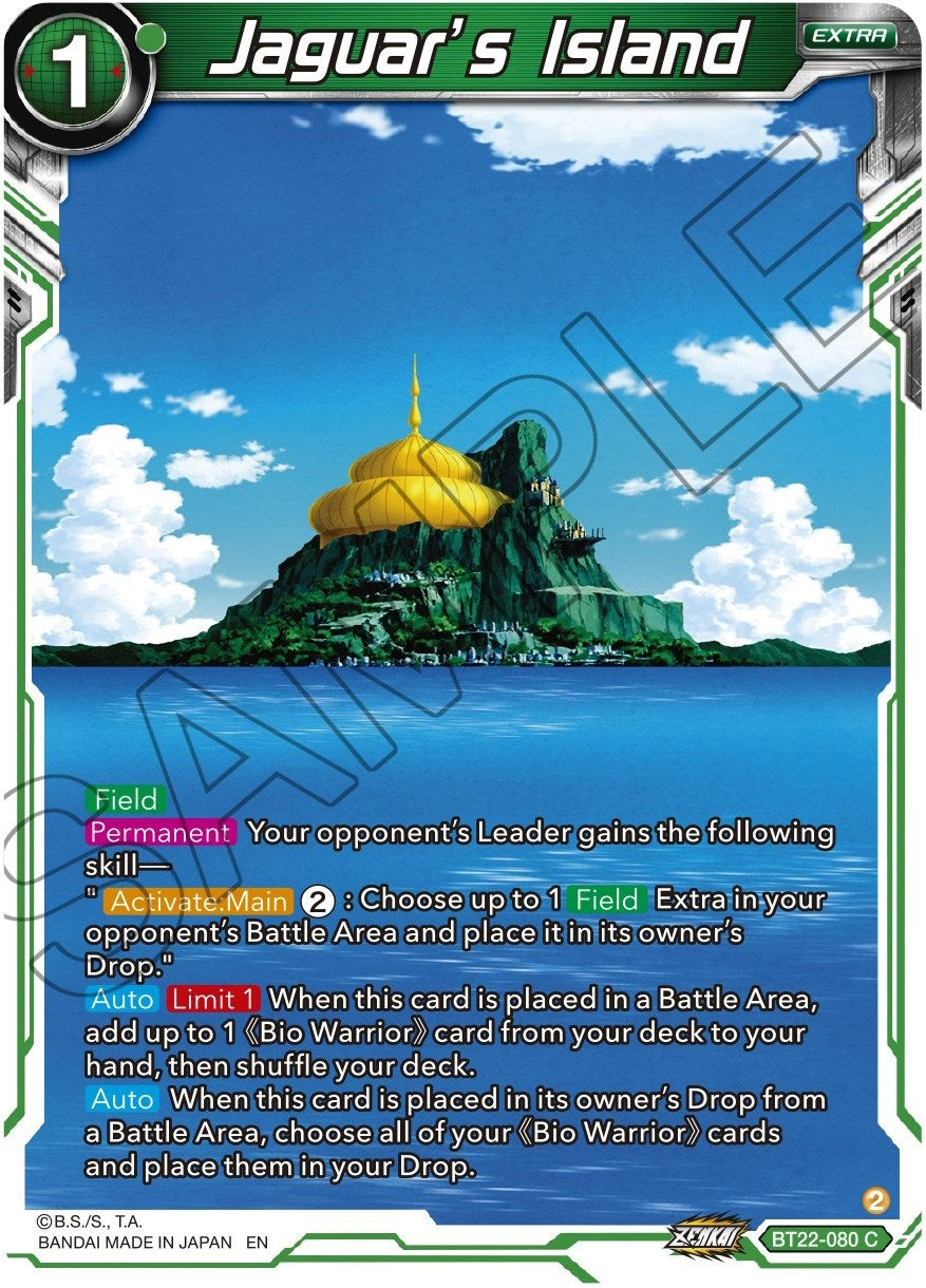 Image for Jaguar's Island (Critical Blow) (BT22-080) - Dragon Ball Super: Masters