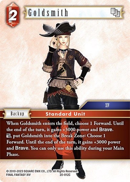 Image for Goldsmith (Dawn of Heroes) (20-012C) - Final Fantasy TCG
