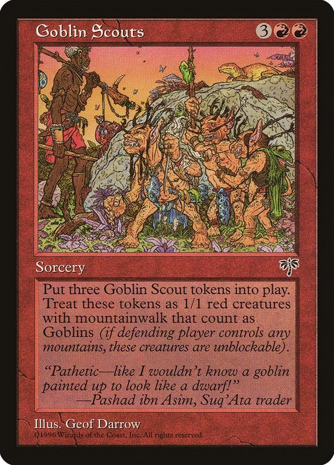 Image for Goblin Scouts (Mirage) - Magic: The Gathering