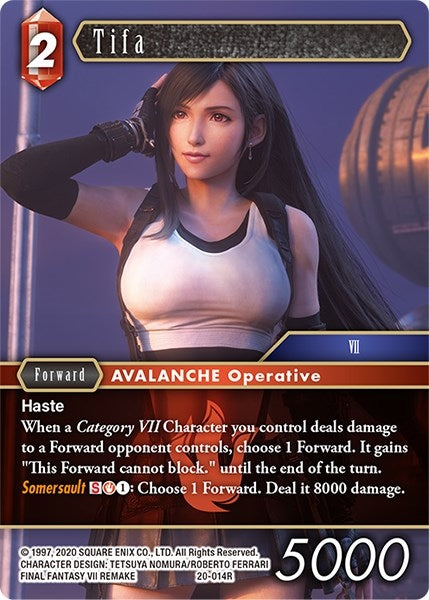 Image for Tifa (Dawn of Heroes) (20-014R) - Final Fantasy TCG