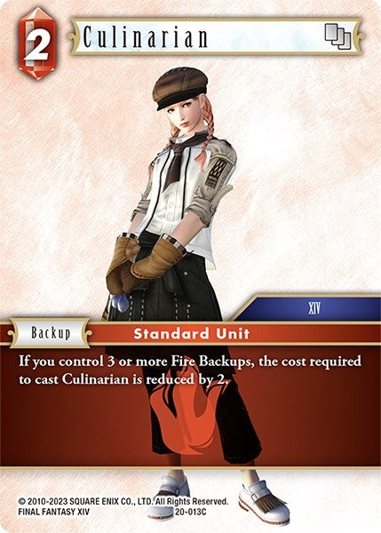 Image for Culinarian (Dawn of Heroes) (20-013C) - Final Fantasy TCG